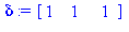 delta := Vector[row](%id = 147450688)